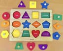 Thumbnail 1 de Dailyfunn Montessori Shape Peg Puzzle for 1-3 🎲