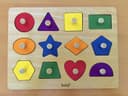 Thumbnail 3 de Dailyfunn Montessori Shape Peg Puzzle for 1-3 🎲