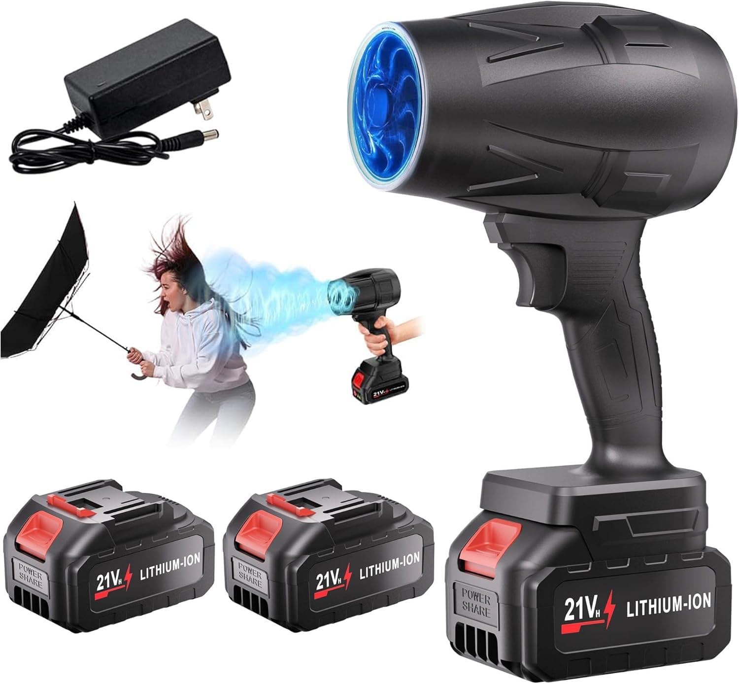 DAILYLIFE Electric Cordless Leaf Blower 130 MPH 🍃