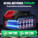 Thumbnail 3 de DAILYLIFE Electric Cordless Leaf Blower 130 MPH 🍃