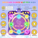 Thumbnail 6 de Dance Mat Toys 8-Button Light-Up Dance Pad 🎮