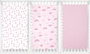 Thumbnail 6 de david's kids 3 Pack Mini Crib Sheets — breathable baby sheets 🛏️