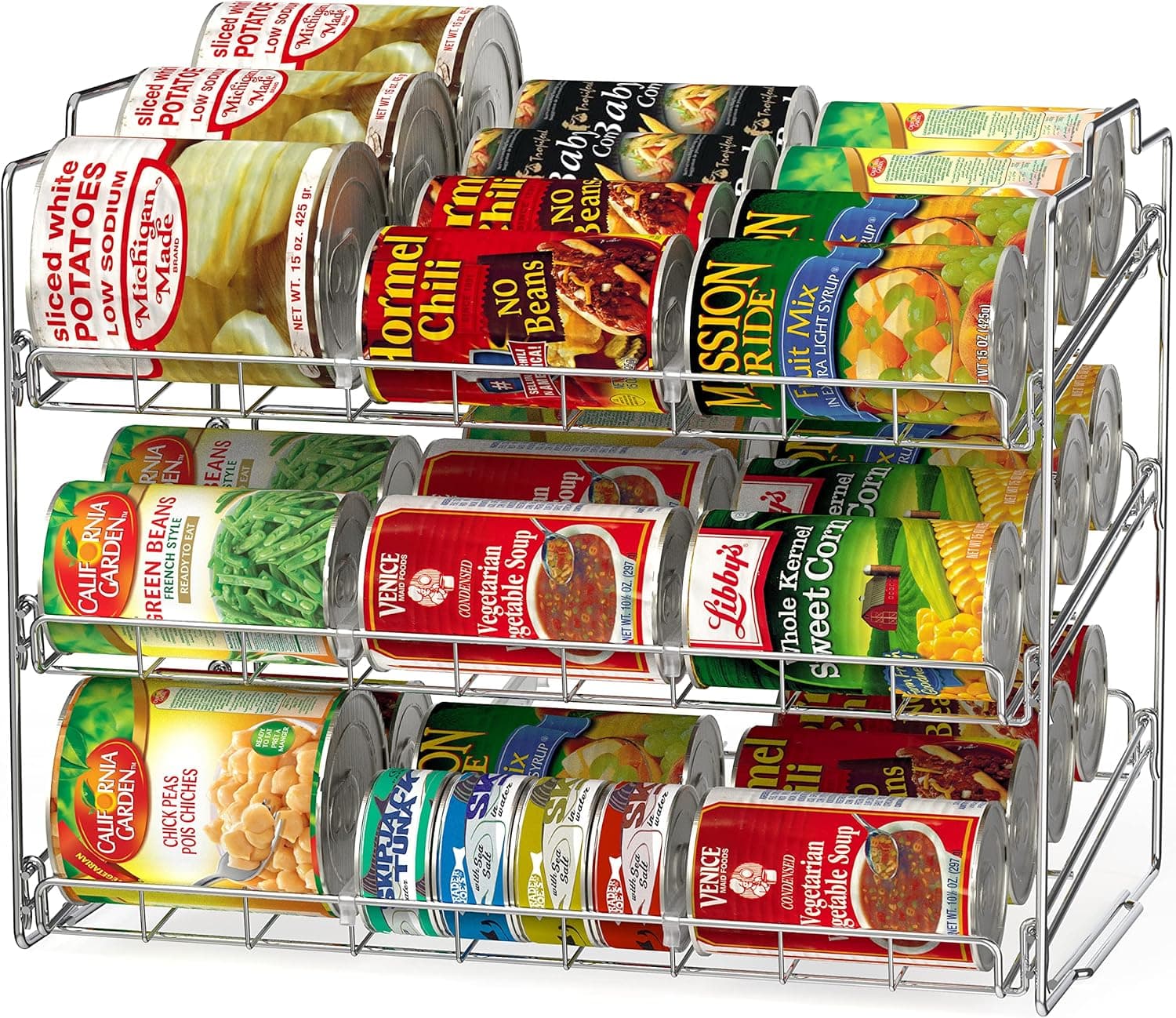 Deco Brothers Stackable Can Rack, 36 Cans ⚙️