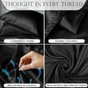 Thumbnail 2 de DECOLURE Satin Bed Sheets Queen 15" Deep Pocket 🛏️