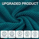 Thumbnail 1 de Deep Turquoise 6PC 13"x13" Cotton Face Towels 🧼