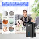 Thumbnail 6 de Dehumidifier for Basement 85 OZ — Quiet Home Dehumidifier 🏠