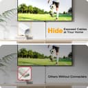 Thumbnail 5 de Delamu Cord Hider 157in Cable Raceway for TV 🛋️