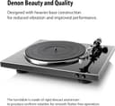 Thumbnail 1 de Denon DP-300F automatic turntable 🎧