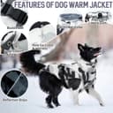 Thumbnail 2 de DENTRUN Extra Large Warm Dog Jacket for Great Dane 🐶