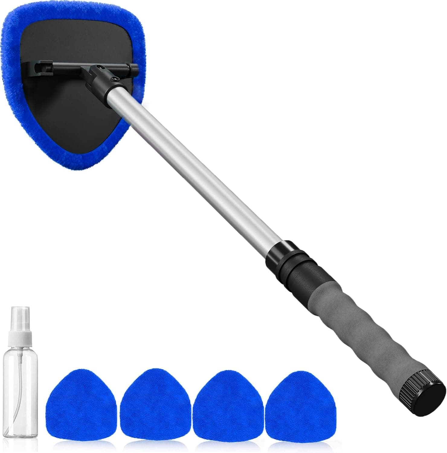 Desin Windshield Cleaning Tool with 4 Microfiber Pads ⌁ (but must include category emoji)