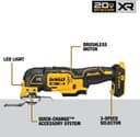 Thumbnail 1 de DEWALT 20V MAX XR Oscillating Tool Kit with Blades, 3 Speed, 20,000 OPM ⚙️
