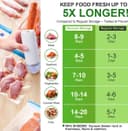 Thumbnail 6 de DHSDING Handheld Vacuum Sealer – 10 Bags 🧰