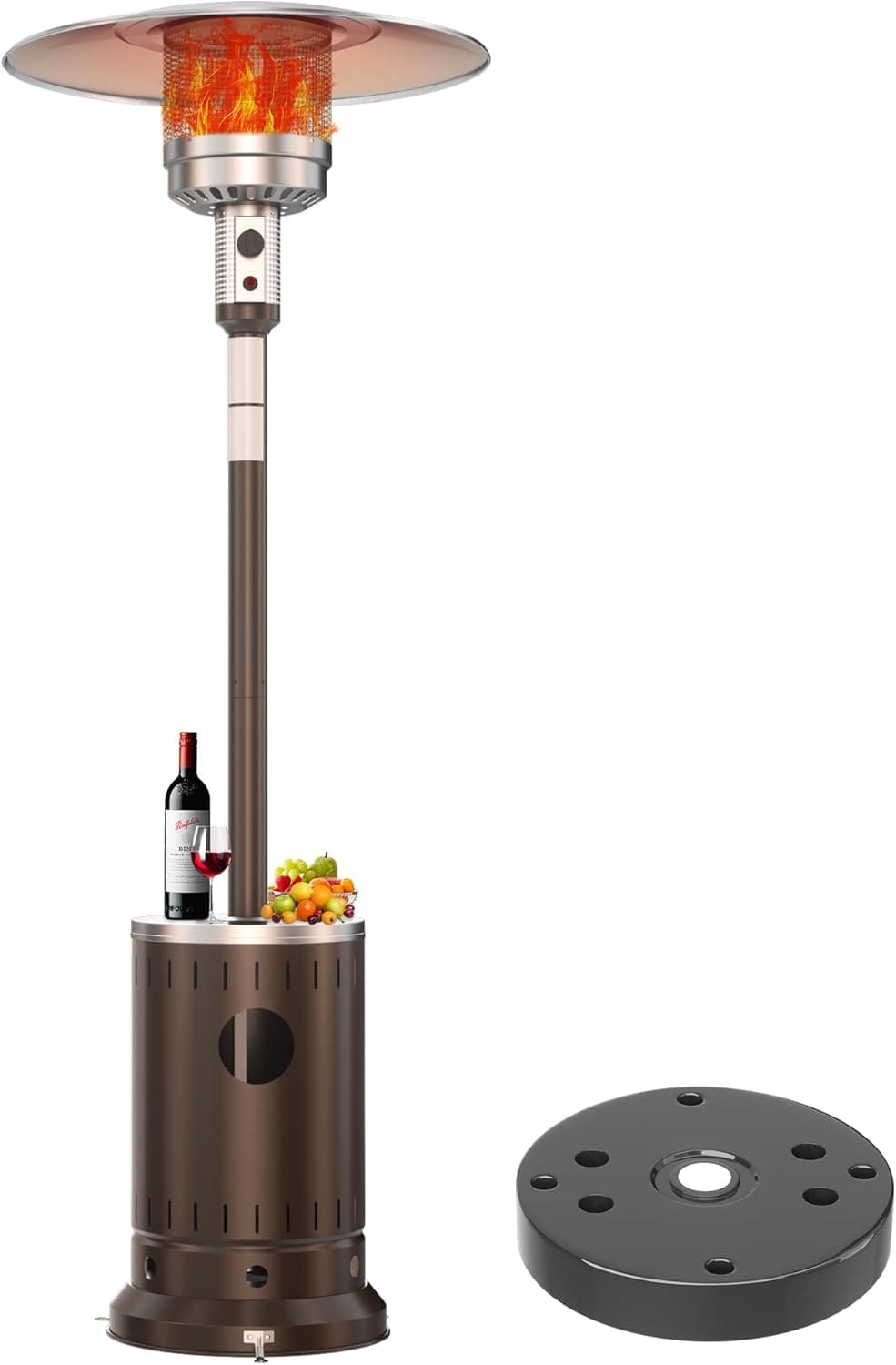 DIAMONDFORGE 50,000 BTU Patio Heater for Outdoors 🟰