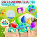 Thumbnail 2 de Dinosaur Color Sorting Sensory Toy for Toddlers 🧸