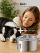 Thumbnail 2 de Dog Water Fountain 7L Stainless Steel for Large Dogs 🐶