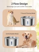 Thumbnail 3 de Dog Water Fountain 7L Stainless Steel for Large Dogs 🐶