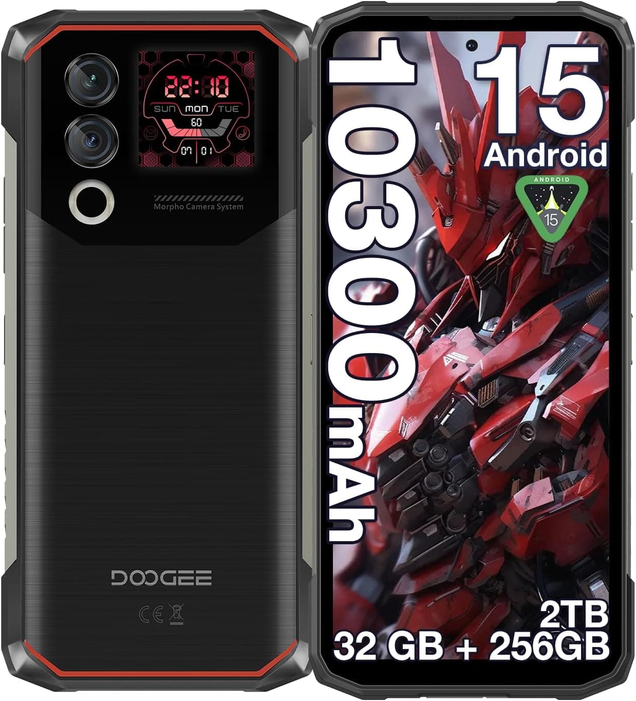 DOOGEE Blade 10 Max 256GB rugged smartphone 📱