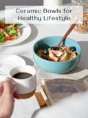 Thumbnail 2 de DOWAN 22 oz Ceramic Soup Bowl set of 4 🥣