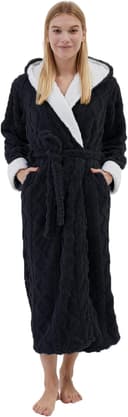 Thumbnail 4 de Dowesrobe Long Hooded Robe for Women 🌟
