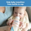 Thumbnail 1 de Dr. Brown's Milestones Narrow Sippy Spout Bottle 8oz 2 Count 📷