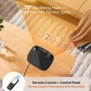 Thumbnail 1 de DR.PREPARE 1500W Small Space Heater with Thermostat 🔥