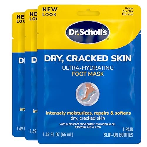 Dr. Scholl's Ultra Hydrating Foot Mask 3 Pairs 🧦