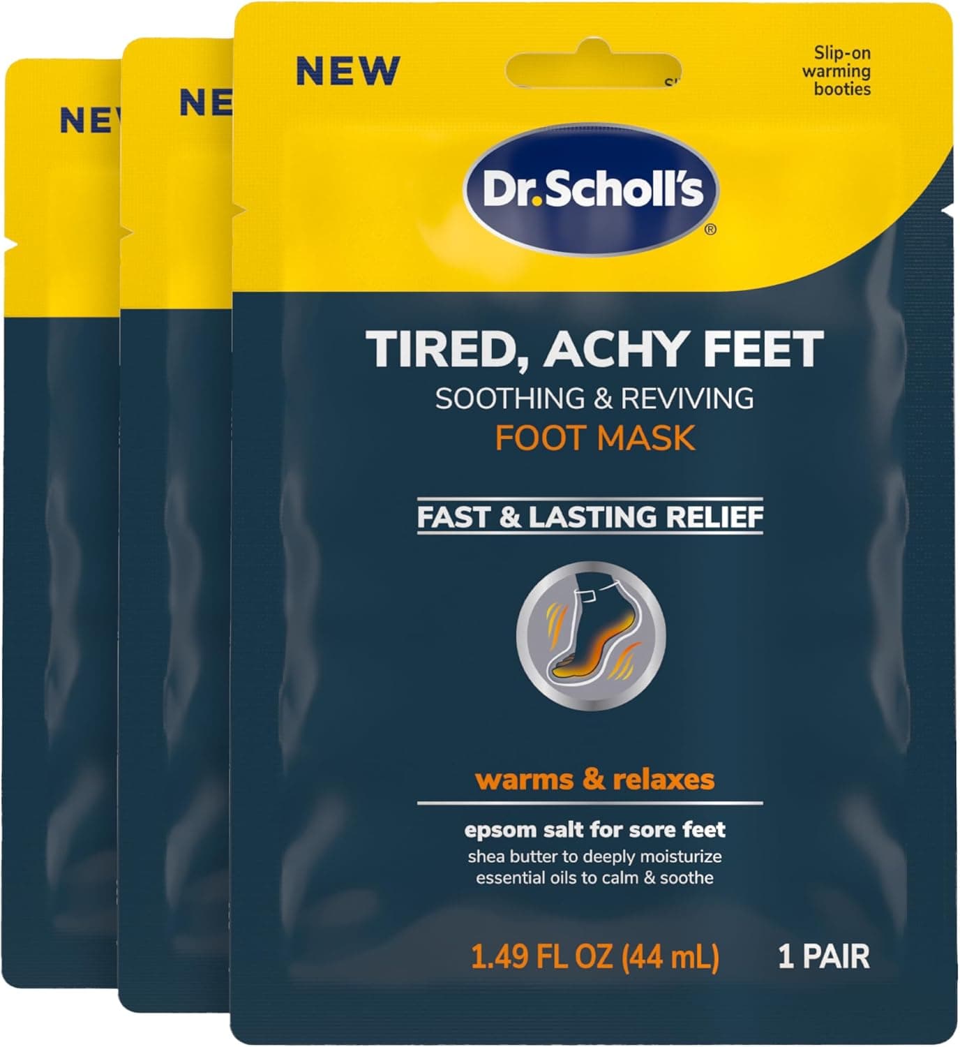 Dr. Scholl's Revitalizing Foot Mask 3 pairs 🧴