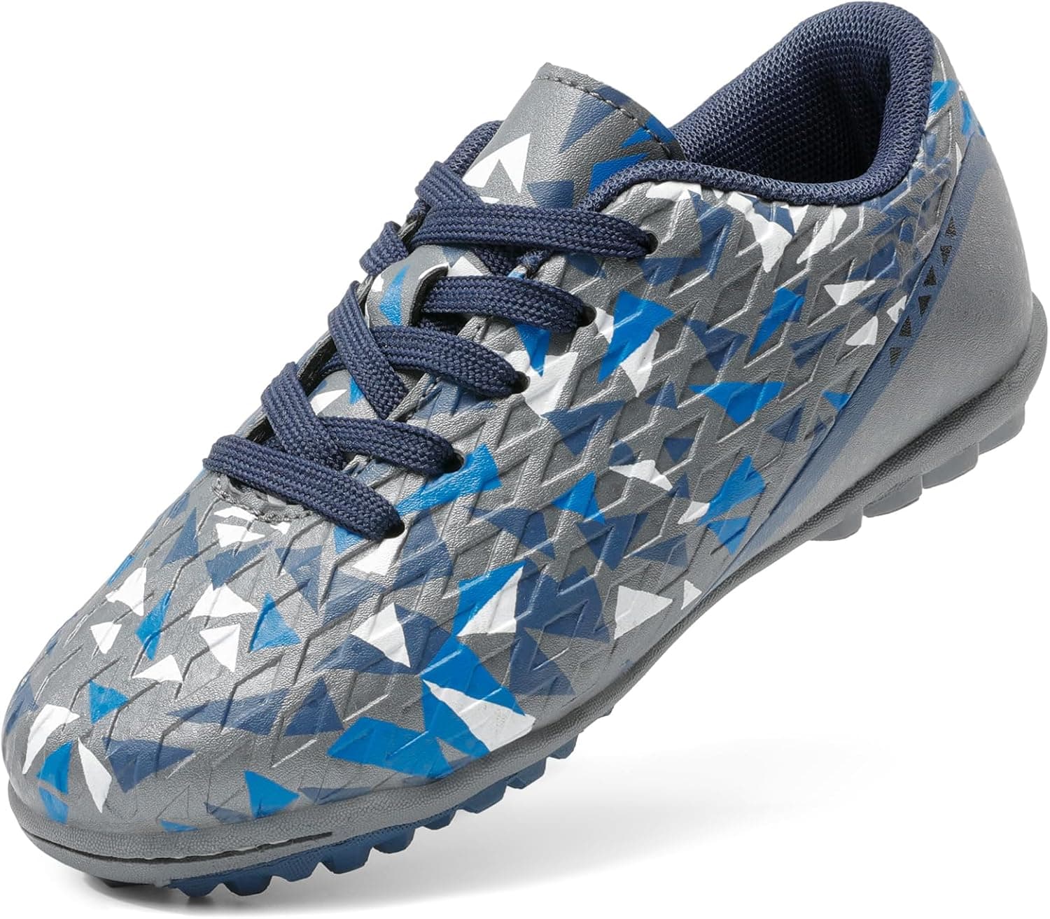 DREAM PAIRS Turf Indoor Soccer Shoes Lace-Up Cleats ⚽