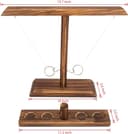 Thumbnail 1 de DreamToyz Ring Toss Game 15.7" Large 🎯