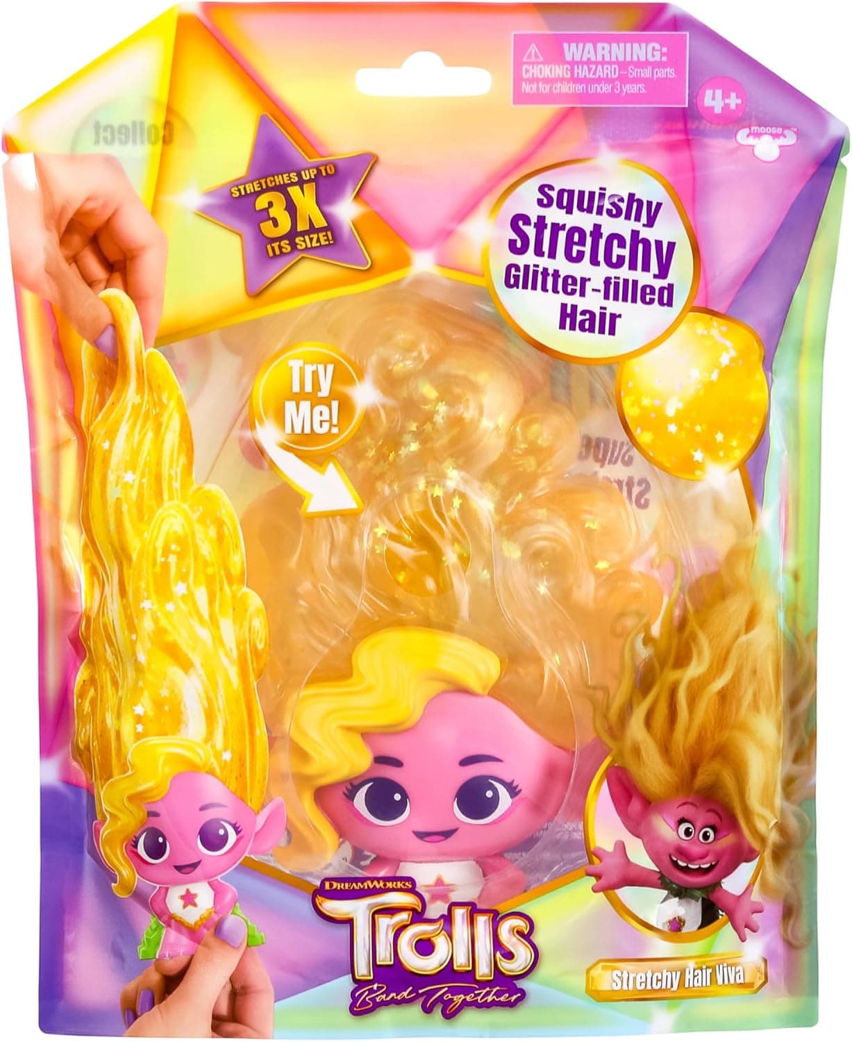 DREAMWORKS TROLLS Band Together Squishy Doll 1 🎎