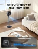 Thumbnail 6 de Dreo Fan for Bedroom 34–41" Adjustable Pedestal Fan 📺