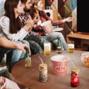 Thumbnail 3 de Drinking Glasses 16 oz with Bamboo Lids 🥛