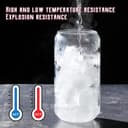 Thumbnail 4 de Drinking Glasses 16 oz with Bamboo Lids 🥛