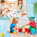 Thumbnail 6 de DULEFUN 100pcs Mini Glitter Ducks resin figurines 🐥