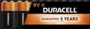 Thumbnail principal de Duracell Coppertop 9V batteries pack 6 🔋