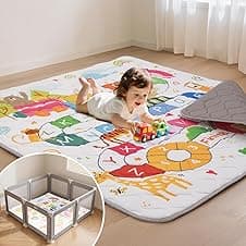 Duwenem Baby Play Mat 71x59 Inch play mat 🧸
