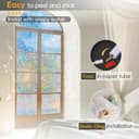Thumbnail 6 de Dwersty Rainbow Window Privacy Film 17.5×78.74 in 🪟