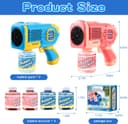 Thumbnail 6 de EagleStone Bubble Gun Pack 2 — 4-Bottle Set 🧸