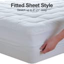 Thumbnail 5 de EASELAND Queen Size Mattress Pad 60x80 inch 🛏️