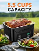 Thumbnail 3 de EAST OAK Cordless Heated Lunch Box, 5.5 Cups ⚡️