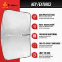 Thumbnail 3 de EcoNour Windshield Sun Shade for Tesla Model 3/Y 🌞