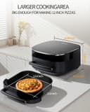 Thumbnail 4 de EDENPEER Extra Large Air Fryer 6 QT 🍟