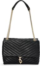 Thumbnail principal de Edie Flap Shoulder leather shoulder bag 👜