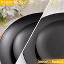 Thumbnail 4 de EI 150pcs Black Plastic Plates 10.25" dinner plates 🍽️