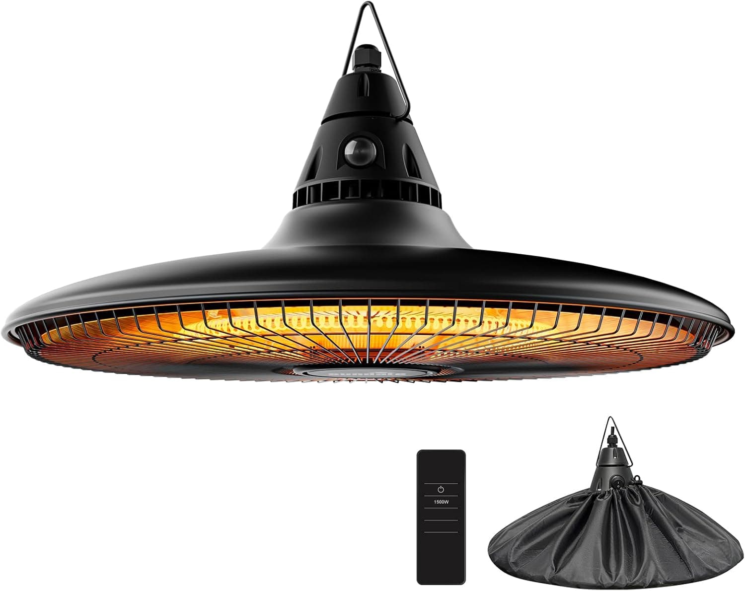 Electric ceiling heater 1500W ⚡