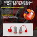 Thumbnail 4 de Elifecenter 1/2" NPT hydraulic coupler for skid steer 🛠️