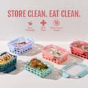 Thumbnail 1 de Ello Duraglass 5-Piece Glass Food Storage Set 📦