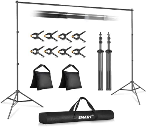 EMART 10x7ft Backdrop Stand ⚙️