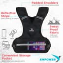 Thumbnail 4 de Empower Weighted Walking Vest 8 lb for Women 🏋️♀️