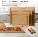 Thumbnail 4 de Empune Bamboo Cutting Board Set for Kitchen 🍽️